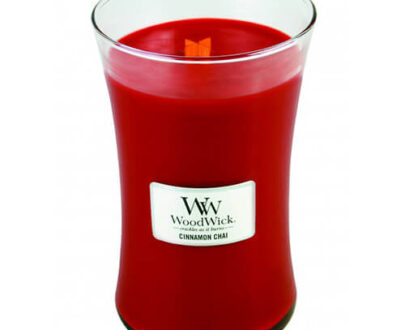WoodWick Vonná sviečka váza Cinnamon Chai 609
