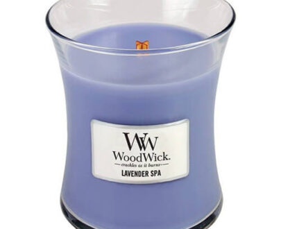 WoodWick Vonná sviečka váza Lavender Spa 275 g