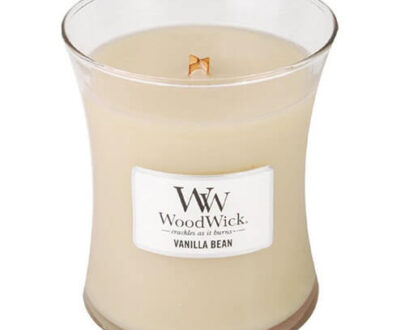 WoodWick Vonná sviečka váza Vanilla Bean 275 g