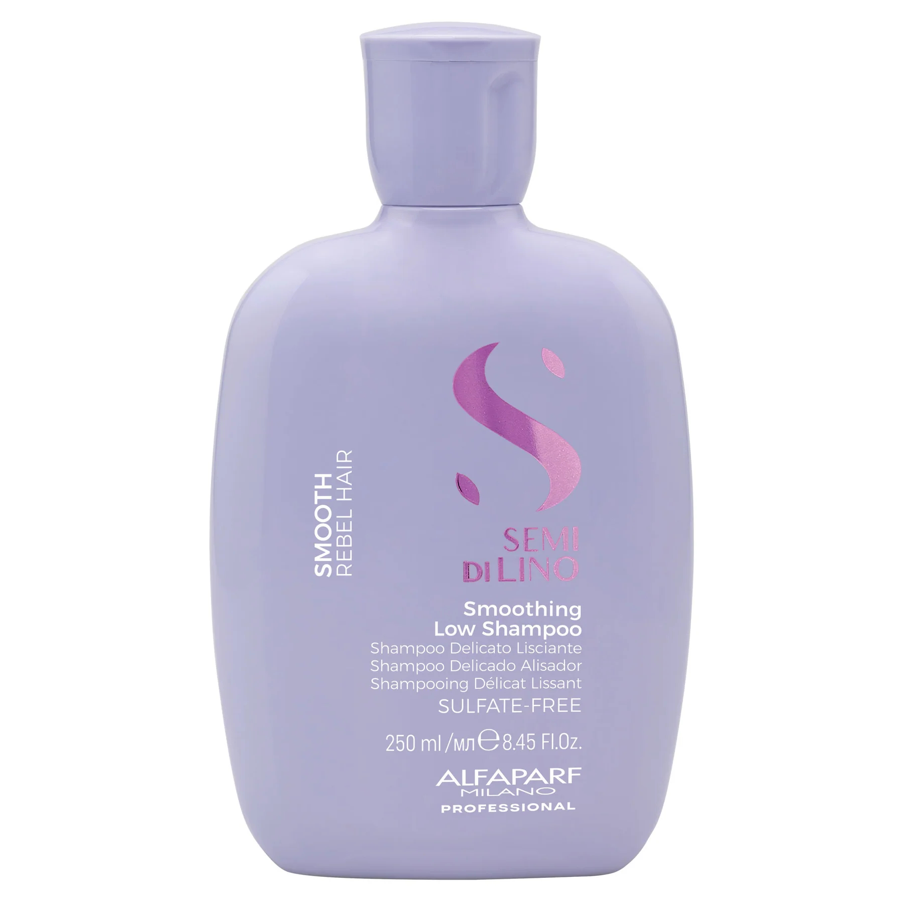 Alfaparf Milano Uhladzujúci šampón pre nepoddajné vlasy Semi Di Lino Smooth (Smoothing Low Shampoo) 250 ml Alfaparf Milano Uhladzujúci šampón pre nepoddajné vlasy Semi Di Lino Smooth (Smoothing Low Shampoo) 250 ml
