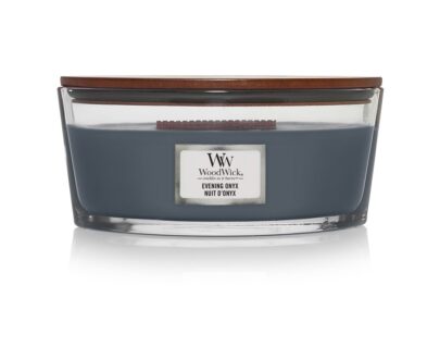 WoodWick Vonná sviečka loď Evening Onyx 453 g