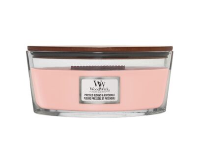 WoodWick Vonná sviečka loď Pressed Blooms & Patchouli 453