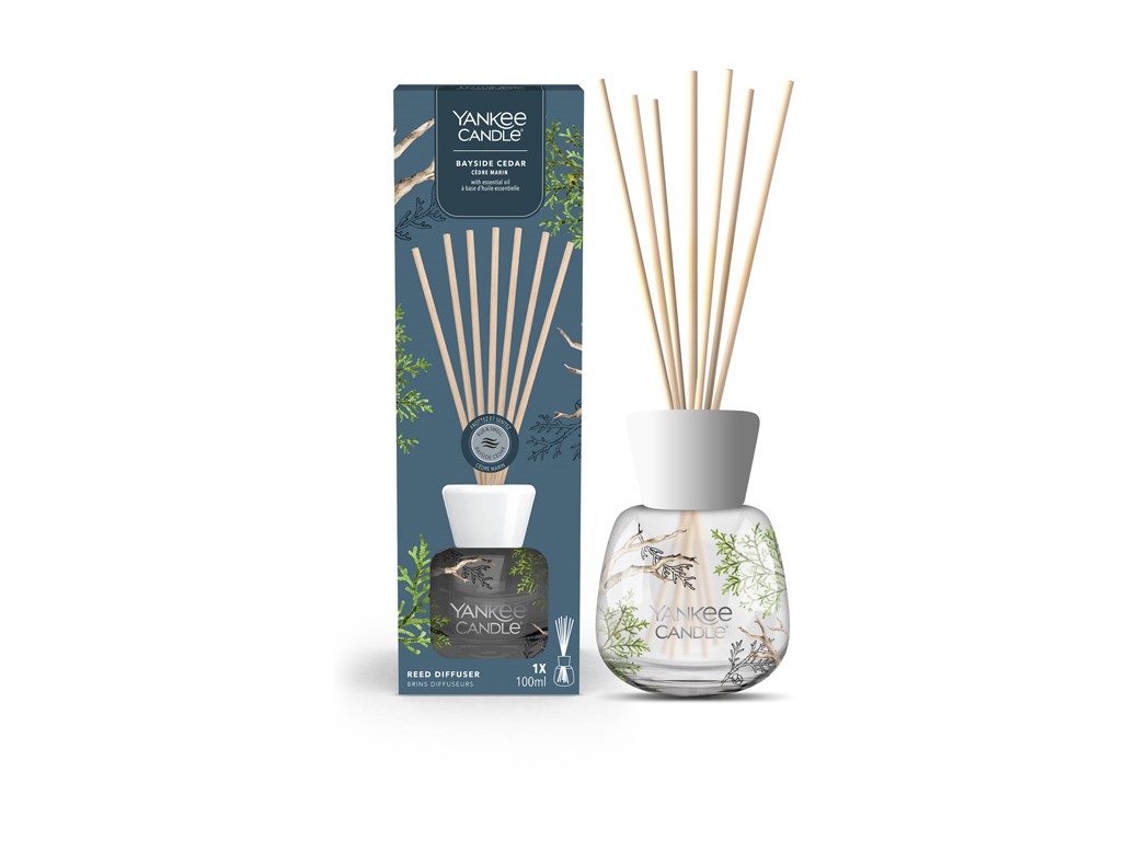 Yankee Candle Aróma difuzér Signature Bayside Cedar Reed 100 ml Yankee Candle Aróma difuzér Signature Bayside Cedar Reed 100 ml
