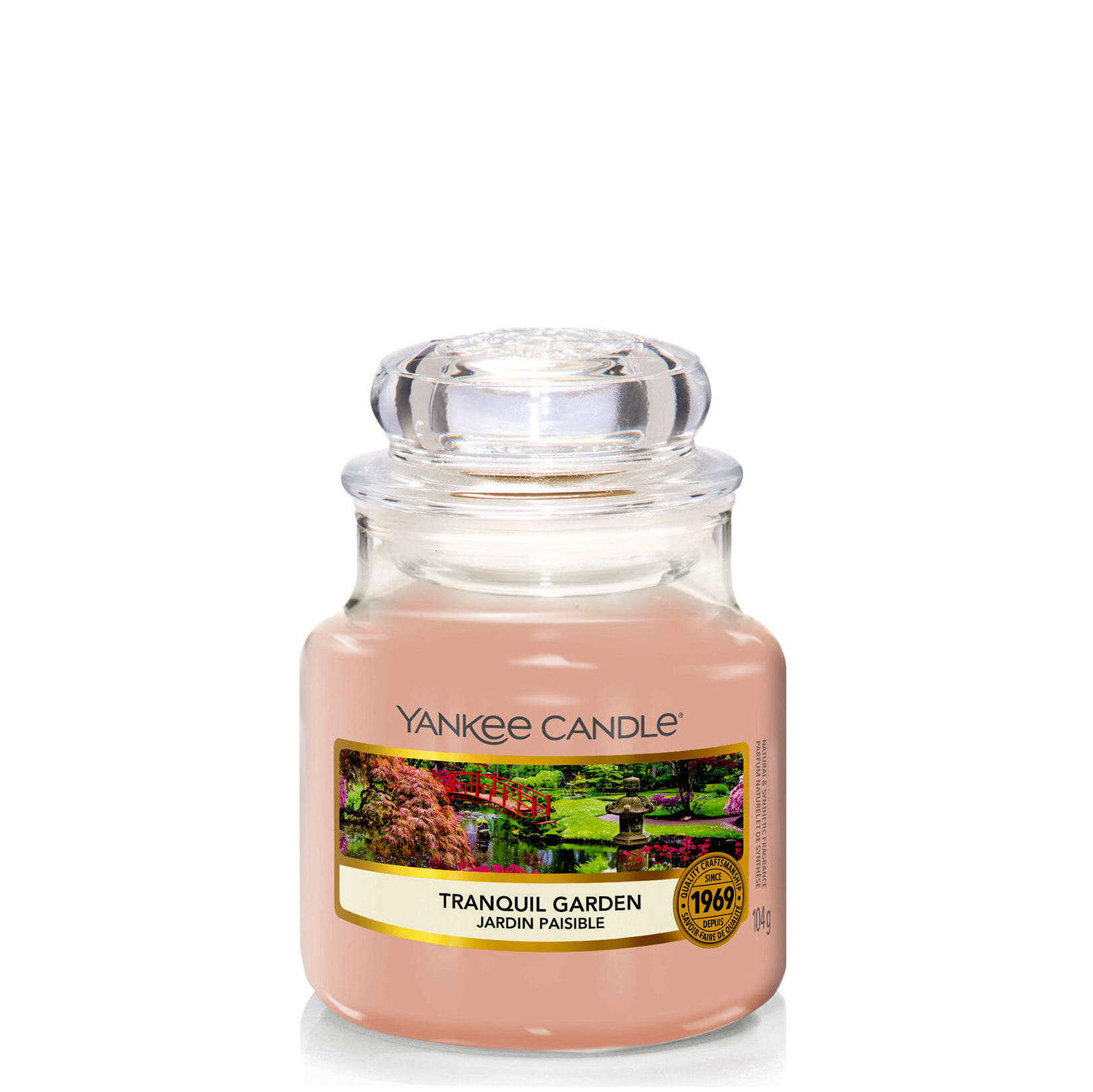 Yankee Candle Aromatická sviečka Classic malá Tranquil Garden 104 g Yankee Candle Aromatická sviečka Classic malá Tranquil Garden 104 g