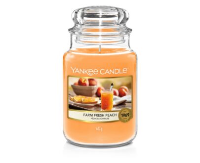 Yankee Candle Aromatická sviečka Classic veľká Farm Fresh Peach 623 g