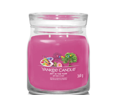 Yankee Candle Aromatická sviečka Signature sklo stredná Art In the Park 368 g