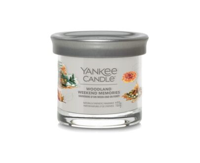 Yankee Candle Aromatická sviečka Signature tumbler malý Woodland Weekend Memories 122 g