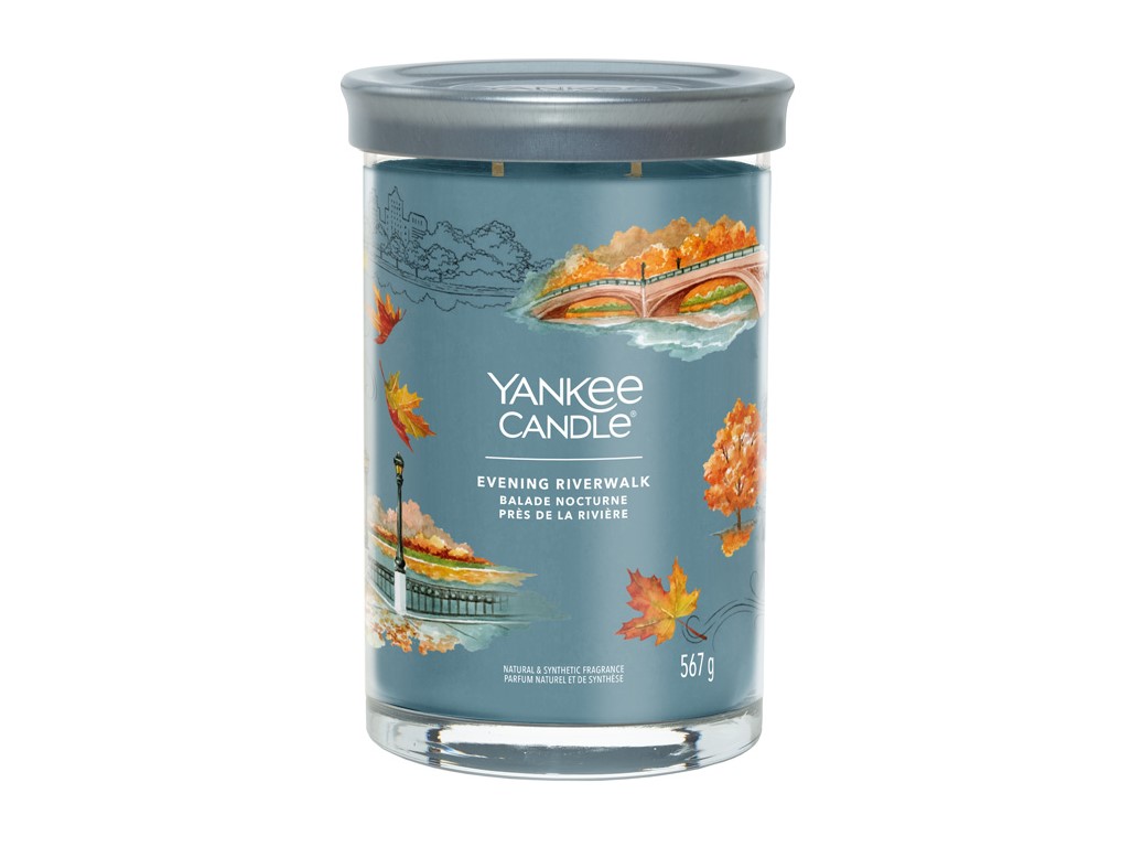 Yankee Candle Aromatická sviečka Signature tumbler veľký Evening Riverwalk 567 g Yankee Candle Aromatická sviečka Signature tumbler veľký Evening Riverwalk 567 g