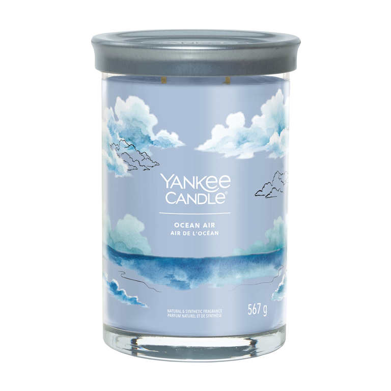 Yankee Candle Aromatická sviečka Signature tumbler veľký Ocean Air 567 g Yankee Candle Aromatická sviečka Signature tumbler veľký Ocean Air 567 g
