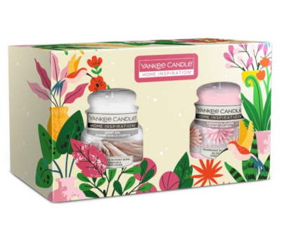 Yankee Candle Darčeková sada sviečok Sugared Blossom & Duvet Day 2 x 104 g