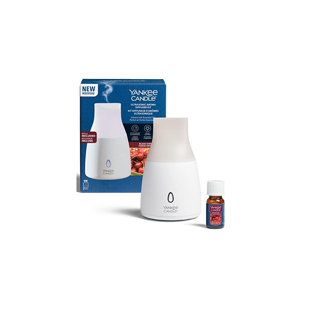 Yankee Candle Ultrazvuková aróma difuzér s olejom Black Cherry EU Yankee Candle Ultrazvuková aróma difuzér s olejom Black Cherry EU