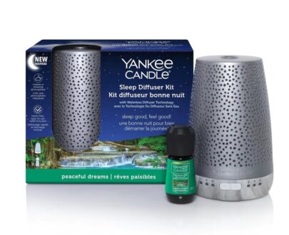 Yankee Candle Vonný difuzér Peaceful Dreams Sleep Diffuser Kit