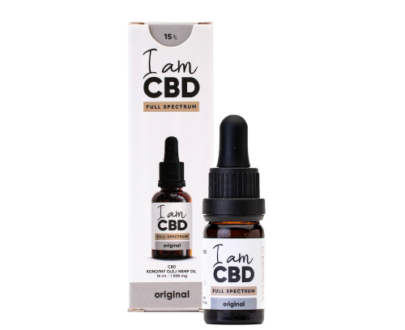 I AM CBD Full spectrum CBD konopný olej 15% 10 ml