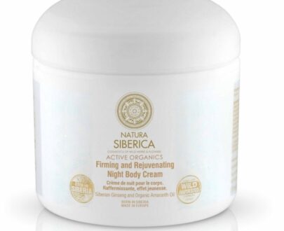 NATURA SIBERICA Spevňujúci a omladzujúci nočný telový krém 370 ml
