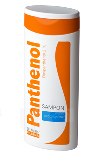DR.MULLER Panthenol šampón proti lupinám 250 ml