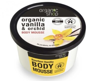 NATURA SIBERICA Organic Shop Telový krém - Vanilka & Orchidea 250 ml