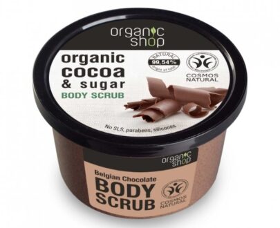 NATURA SIBERICA Organic Shop - Belgická čokoláda - Telový peeling 250 ml