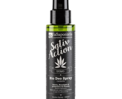 LASAPONARIA Pánsky deodorant v spreji s kanabisom BIO 100 ml