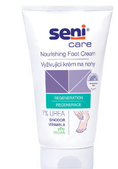 SENI CARE Vyživujúci krém na nohy 7% Urea 100 ml