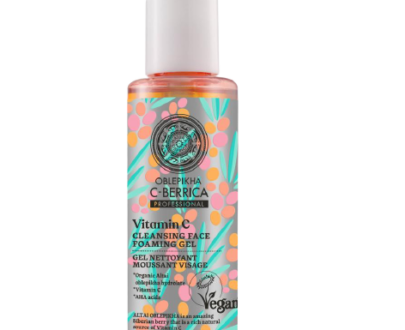 OBLEPIKHA C-BERRICA Rakytník - Vitamin C - Čistiaci penivý gél na tvár 145 ml