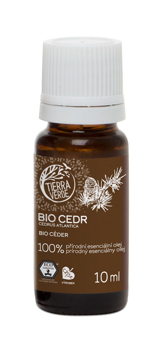 TIERRA VERDE Esenciálny olej BIO Céder 10 ml TIERRA VERDE Esenciálny olej BIO Céder 10 ml