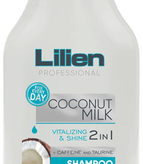 LILIEN Šampón pre všetky typy vlasov 2v1 Coconut Milk 350 ml