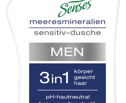 FROSCH EKO Senses Sprchový gél pánsky 3v1 - náhradná náplň 500 ml