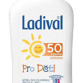 LADIVAL Sprej na opaľovanie pre deti OF 50 200 ml