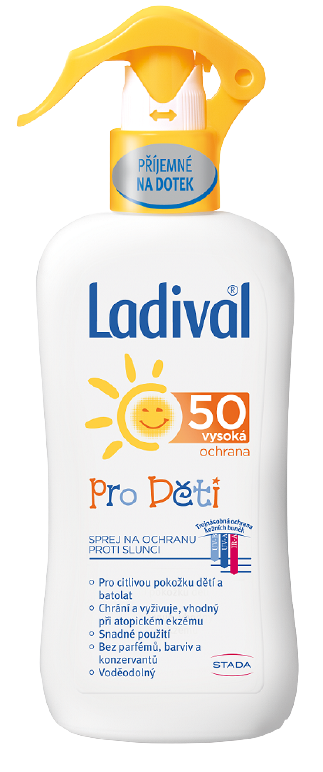 LADIVAL Sprej na opaľovanie pre deti OF 50 200 ml LADIVAL Sprej na opaľovanie pre deti OF 50 200 ml