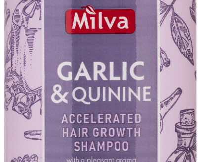 MILVA Šampón s cesnakom a chinínom 200 ml