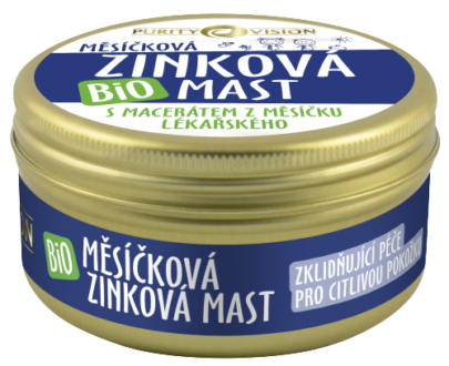 PURITY VISION Bio Nechtíková Zinková masť 150 ml