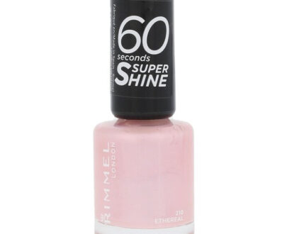 RIMMEL LONDON 60 Seconds lak na nehty Super Shine 210 Ethereal 8 ml