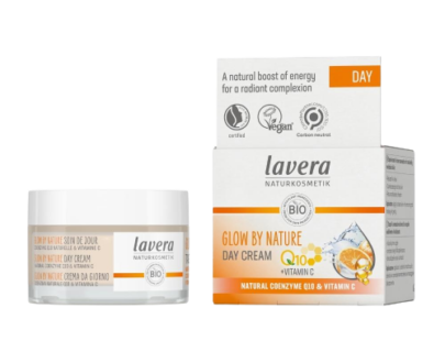 LAVERA Denný krém Glow by Nature s Q10 a Vit C 50 ml