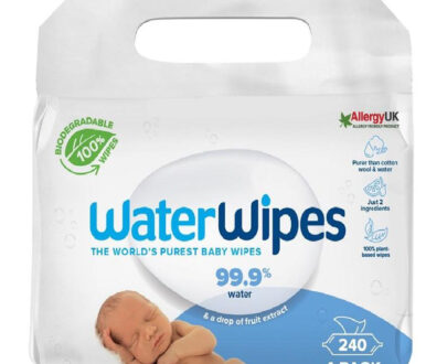 WATERWIPES 100% BIO Odbúrateľné obrúsky 4 x 60 ks