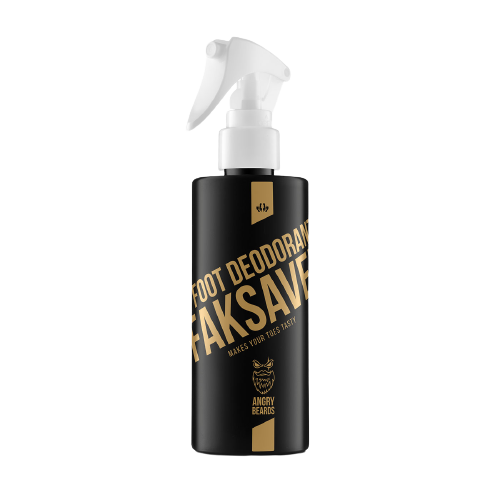 ANGRY BEARDS Deodorant na nohy Faksaver 200 ml ANGRY BEARDS Deodorant na nohy Faksaver 200 ml