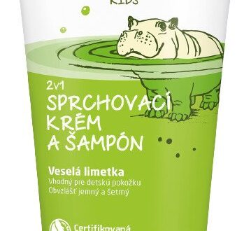 WELEDA 2 v 1 Sprchovací krém a šampón Veselá limetka 150 ml