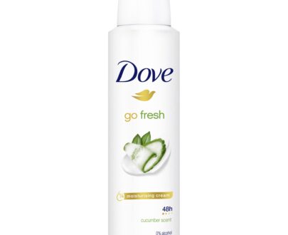DOVE Go fresh Uhorka & Zelený čaj antiperspirant v spreji 150 ml