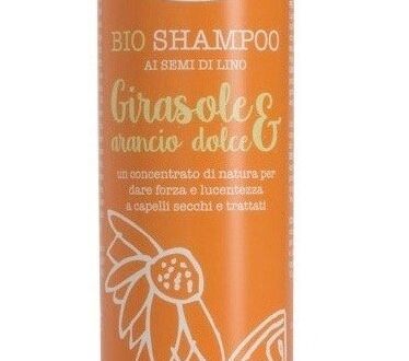 LASAPONARIA Šampón so slnečnicou a sladkým pomarančom BIO 200 ml