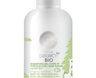 LITTLE SIBERICA organický certifikovaný gél-šampón pre deti bez sĺz 2v1 250 ml