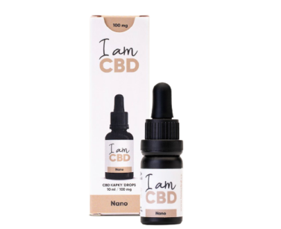 I AM CBD Nano CBD kvapky 10 ml