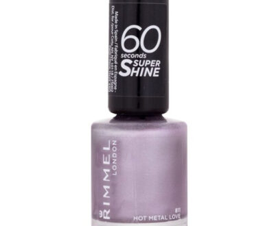 RIMMEL LONDON 60 Seconds Lak na nechty 811 Hot Metal Love 8 ml