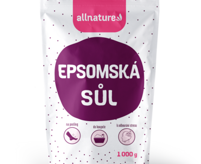 ALLNATURE Epsomská soľ 1000 g