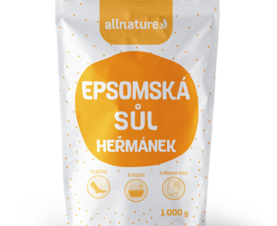 ALLNATURE Epsomská soľ Harmanček 1000 g