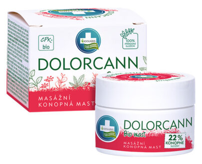 ANNABIS Dolorcann konopná masť na kĺby BIO 50 ml