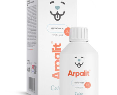 ARPALIT CARE Ústna voda 2v1 roztok a sprej pre psov a mačky 250 ml