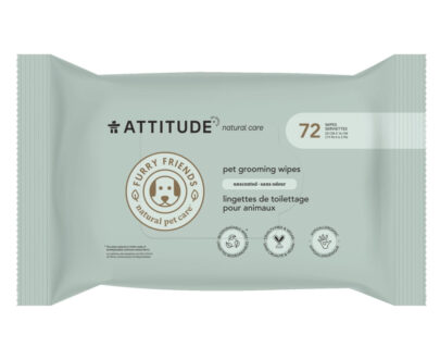ATTITUDE Furry Friends Prírodné vlhčené čistiace obrúsky 72 ks