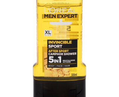 L'ORÉAL Men Expert Sprchový gél 5v1 Invincible Sport 300 ml