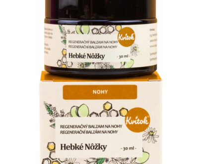 KVITOK Balzam na nohy Hebké nôžky 30 ml