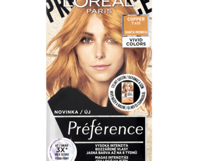 L'ORÉAL PARIS Préférence Vivid Colors permanentná farba vlasov 7.432 Santa Monica 150 ml