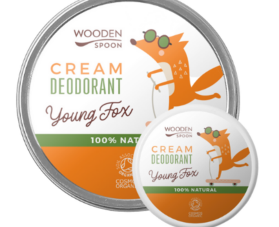 WOODENSPOON Prírodný krémový deodorant Young fox 60 ml